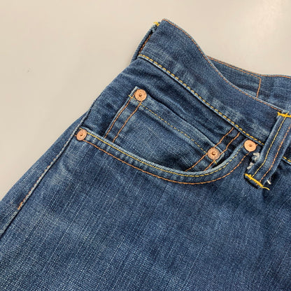 【中古品】【メンズ】 EVISU エヴィス NO.3 BIG KAMOME ビッグカモメ デニムパンツ 156-261009-sm-08-izu サイズ：31×35 カラー：インディゴ 万代Net店
