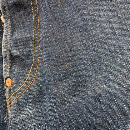 【中古品】【メンズ】 EVISU エヴィス NO.3 BIG KAMOME ビッグカモメ デニムパンツ 156-261009-sm-08-izu サイズ：31×35 カラー：インディゴ 万代Net店