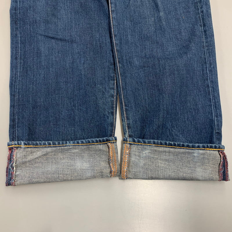 【中古品】【メンズ】 EVISU エヴィス NO.3 BIG KAMOME ビッグカモメ デニムパンツ 156-261009-sm-08-izu サイズ：31×35 カラー：インディゴ 万代Net店