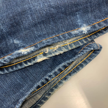 【中古品】【メンズ】 EVISU エヴィス NO.3 BIG KAMOME ビッグカモメ デニムパンツ 156-261009-sm-08-izu サイズ：31×35 カラー：インディゴ 万代Net店