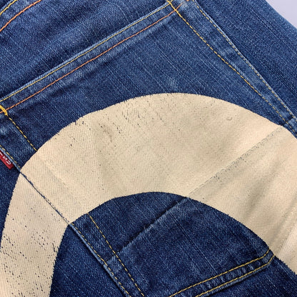 【中古品】【メンズ】 EVISU エヴィス NO.3 BIG KAMOME ビッグカモメ デニムパンツ 156-261009-sm-08-izu サイズ：31×35 カラー：インディゴ 万代Net店