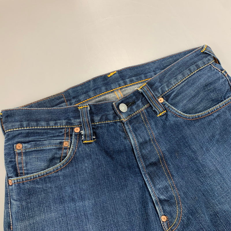 【中古品】【メンズ】 EVISU エヴィス NO.3 BIG KAMOME ビッグカモメ デニムパンツ 156-261009-sm-08-izu サイズ：31×35 カラー：インディゴ 万代Net店