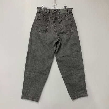 【中古品】【メンズ】 LEVI'S リーバイス 40561-0856 刻印348 TUCK BAGGY DENIM PANTS タックバギーデニムパンツ 157-261009-sm-10-izu サイズ：33×30 カラー：グレー 万代Net店