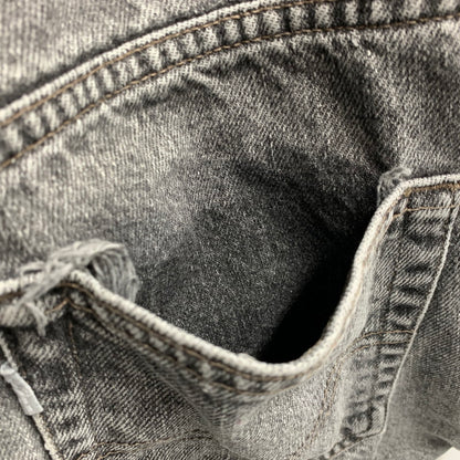 【中古品】【メンズ】 LEVI'S リーバイス 40561-0856 刻印348 TUCK BAGGY DENIM PANTS タックバギーデニムパンツ 157-261009-sm-10-izu サイズ：33×30 カラー：グレー 万代Net店