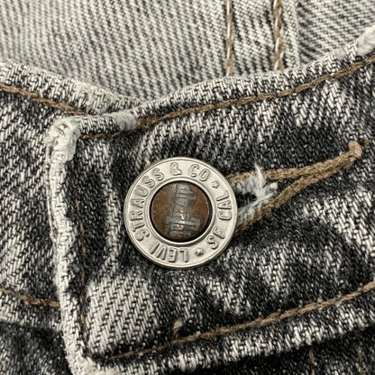 【中古品】【メンズ】 LEVI'S リーバイス 40561-0856 刻印348 TUCK BAGGY DENIM PANTS タックバギーデニムパンツ 157-261009-sm-10-izu サイズ：33×30 カラー：グレー 万代Net店