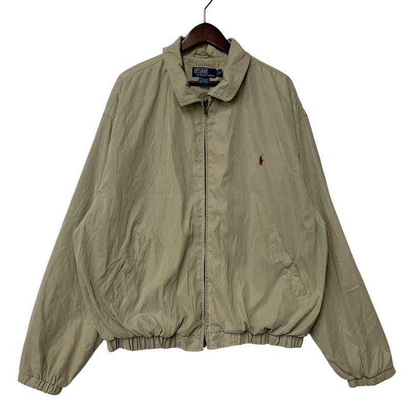 【中古品】【メンズ】 Polo by Ralph Lauren ポロバイラルフローレン SWINGTOP JACKET スウィングトップ ジャケット 146-261003-as-08-izu サイズ：XL カラー：ベージュ 万代Net店