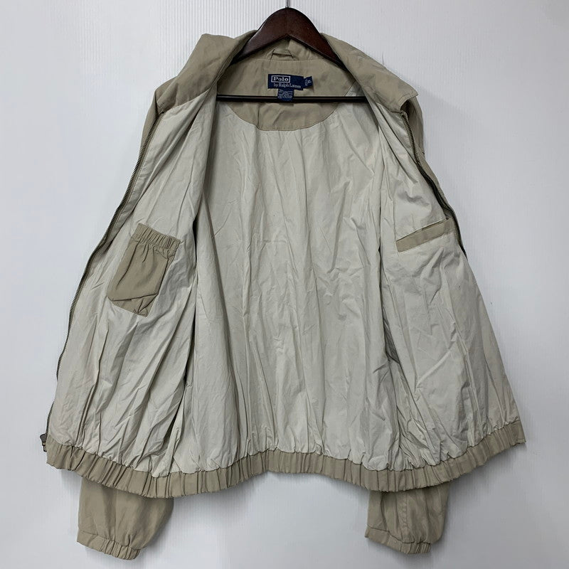 【中古品】【メンズ】 Polo by Ralph Lauren ポロバイラルフローレン SWINGTOP JACKET スウィングトップ ジャケット 146-261003-as-08-izu サイズ：XL カラー：ベージュ 万代Net店