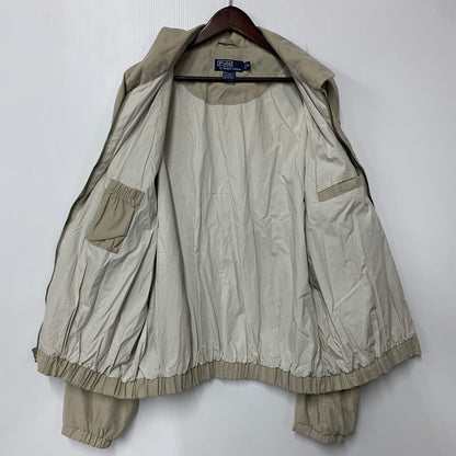 【中古品】【メンズ】 Polo by Ralph Lauren ポロバイラルフローレン SWINGTOP JACKET スウィングトップ ジャケット 146-261003-as-08-izu サイズ：XL カラー：ベージュ 万代Net店
