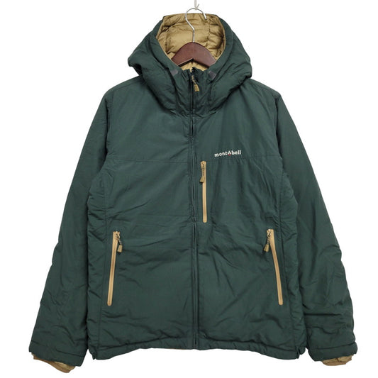【中古品】【レディース】 MONT-BELL モンベル 1101479 REVERSIBLE JACKET リバーシブル ジャケット アウター 168-261006-sm-23-izu サイズ：L カラー：グリーン/ベージュ 万代Net店