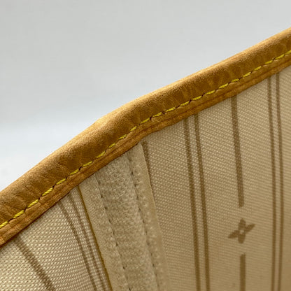 【中古品】【メンズ/レディース】 LOUIS VUITTON ルイ・ヴィトン N41361 ネヴァーフル MM バッグ 鞄 カバン 179-261006-ya-16-izu カラー：ホワイト×グレー 万代Net店
