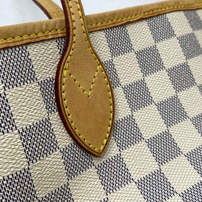 【中古品】【メンズ/レディース】 LOUIS VUITTON ルイ・ヴィトン N41361 ネヴァーフル MM バッグ 鞄 カバン 179-261006-ya-16-izu カラー：ホワイト×グレー 万代Net店