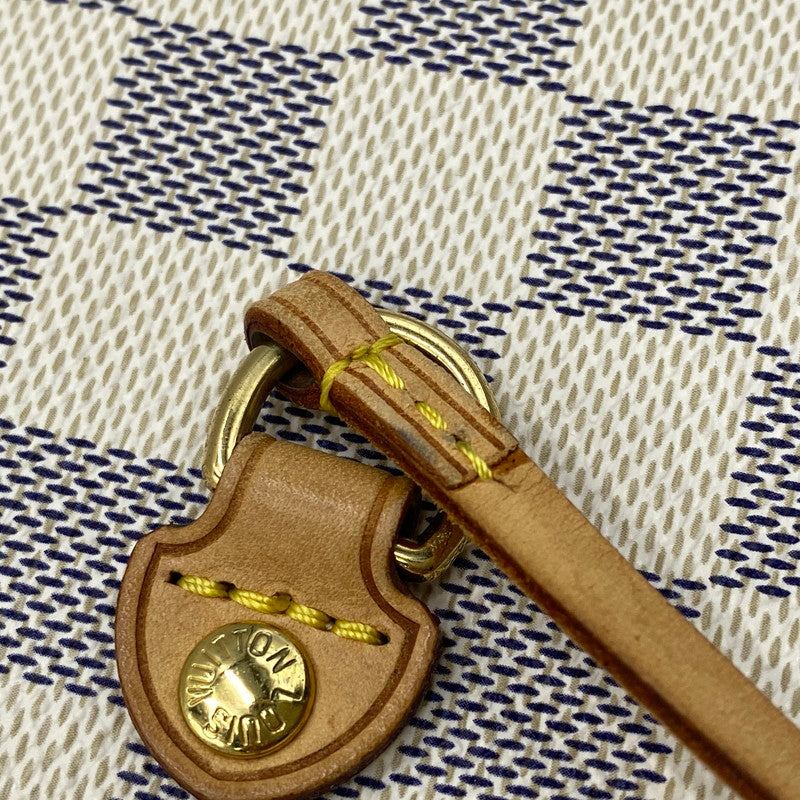 【中古品】【メンズ/レディース】 LOUIS VUITTON ルイ・ヴィトン N41361 ネヴァーフル MM バッグ 鞄 カバン 179-261006-ya-16-izu カラー：ホワイト×グレー 万代Net店