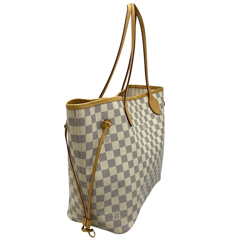 【中古品】【メンズ/レディース】 LOUIS VUITTON ルイ・ヴィトン N41361 ネヴァーフル MM バッグ 鞄 カバン 179-261006-ya-16-izu カラー：ホワイト×グレー 万代Net店