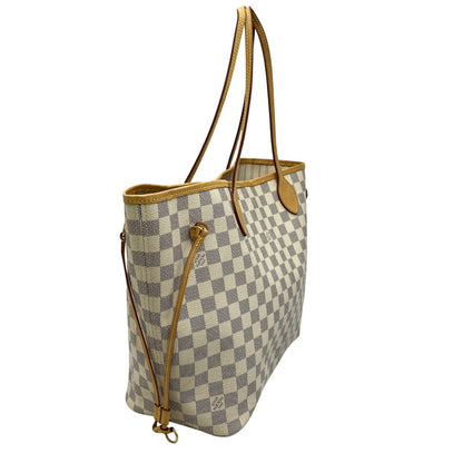 【中古品】【メンズ/レディース】 LOUIS VUITTON ルイ・ヴィトン N41361 ネヴァーフル MM バッグ 鞄 カバン 179-261006-ya-16-izu カラー：ホワイト×グレー 万代Net店