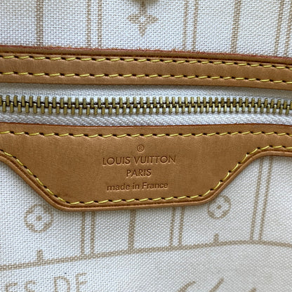 【中古品】【メンズ/レディース】 LOUIS VUITTON ルイ・ヴィトン N41361 ネヴァーフル MM バッグ 鞄 カバン 179-261006-ya-16-izu カラー：ホワイト×グレー 万代Net店