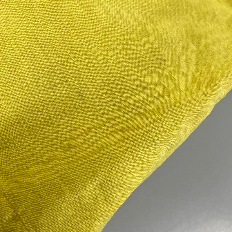 【中古品】【メンズ】 POLO BY RALPH LAUREN ポロバイラルフローレン 90S LINEN SILK OPEN COLLAR SS SHIRT リネン シルク オープン カラー ショートスリープ シャツ トップス 半袖 146-261003-ya-13-izu サイズ：XXL カラー：イエロー 万代Net店