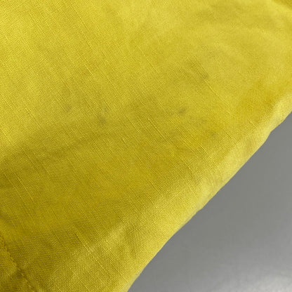 【中古品】【メンズ】 POLO BY RALPH LAUREN ポロバイラルフローレン 90S LINEN SILK OPEN COLLAR SS SHIRT リネン シルク オープン カラー ショートスリープ シャツ トップス 半袖 146-261003-ya-13-izu サイズ：XXL カラー：イエロー 万代Net店