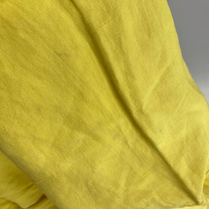 【中古品】【メンズ】 POLO BY RALPH LAUREN ポロバイラルフローレン 90S LINEN SILK OPEN COLLAR SS SHIRT リネン シルク オープン カラー ショートスリープ シャツ トップス 半袖 146-261003-ya-13-izu サイズ：XXL カラー：イエロー 万代Net店
