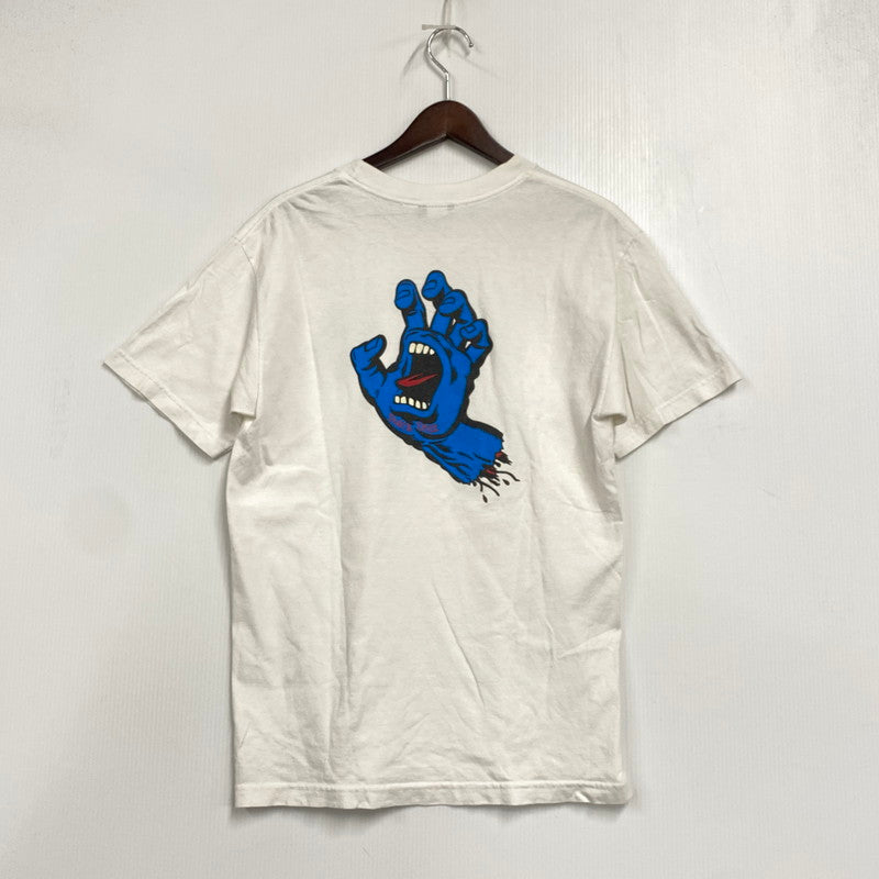【中古品】【メンズ】 OLD SANTA CRUZ オールド サンタクルーズ NHSタグ 90-00S SS TEE ショートスリープ Tシャツ トップス 半袖 146-261003-ya-04-izu サイズ：M カラー：ホワイト 万代Net店