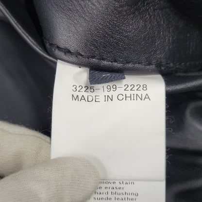 【中古品】【メンズ】 UNITED ARROWS GREEN LABEL RELAXING ユナイテッドアローズ グリーンレーベル リラクシング SC SOFT COW S- 3225-199-2228 ライダースジャケット 147-261008-as-11-izu サイズ：M カラー：ブラック 万代Net店