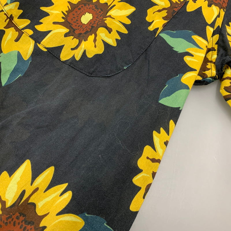 【中古品】【メンズ】 JACQUEMUS ジャックムス SUN FLOWER OPEN COLLAR SS SHIRT サンフラワー オープンカラー 半袖シャツ 141-261003-as-09-izu サイズ：52 カラー：マルチカラー 万代Net店