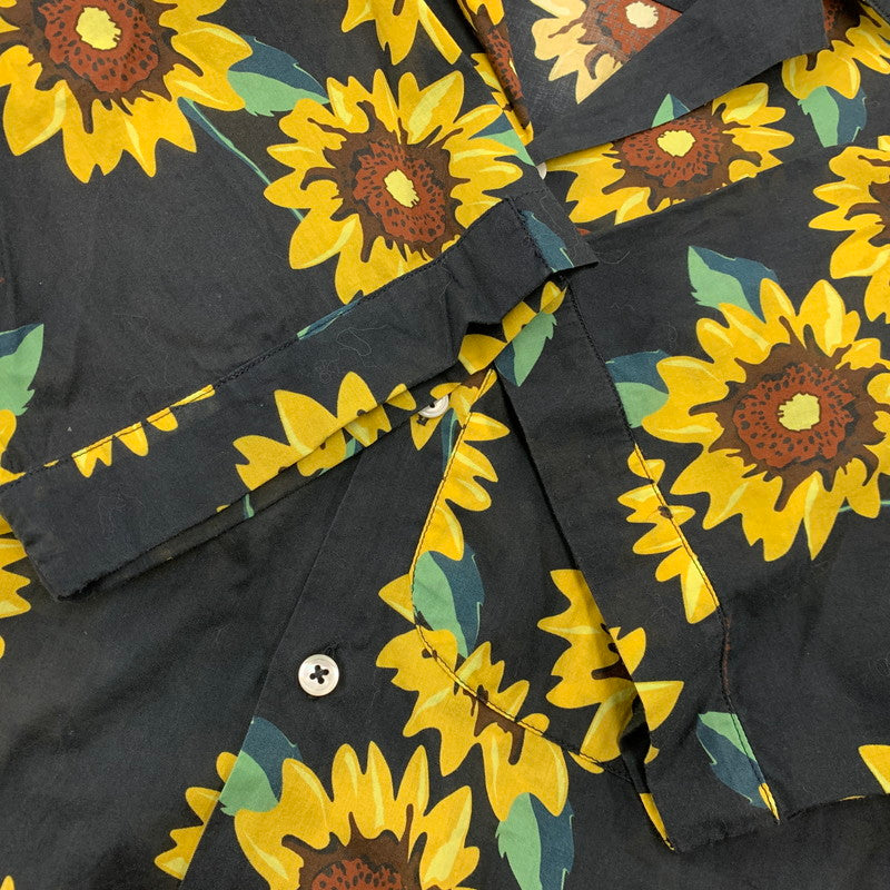 【中古品】【メンズ】 JACQUEMUS ジャックムス SUN FLOWER OPEN COLLAR SS SHIRT サンフラワー オープンカラー 半袖シャツ 141-261003-as-09-izu サイズ：52 カラー：マルチカラー 万代Net店