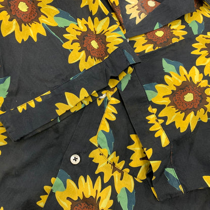 【中古品】【メンズ】 JACQUEMUS ジャックムス SUN FLOWER OPEN COLLAR SS SHIRT サンフラワー オープンカラー 半袖シャツ 141-261003-as-09-izu サイズ：52 カラー：マルチカラー 万代Net店