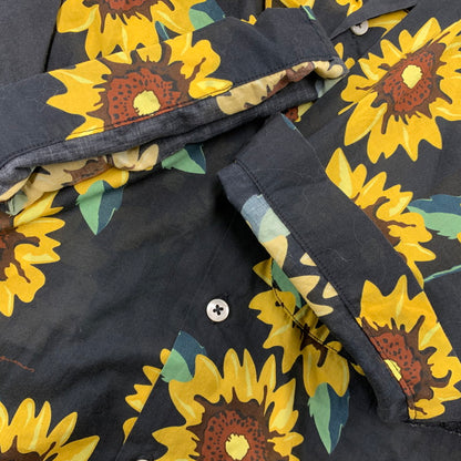 【中古品】【メンズ】 JACQUEMUS ジャックムス SUN FLOWER OPEN COLLAR SS SHIRT サンフラワー オープンカラー 半袖シャツ 141-261003-as-09-izu サイズ：52 カラー：マルチカラー 万代Net店