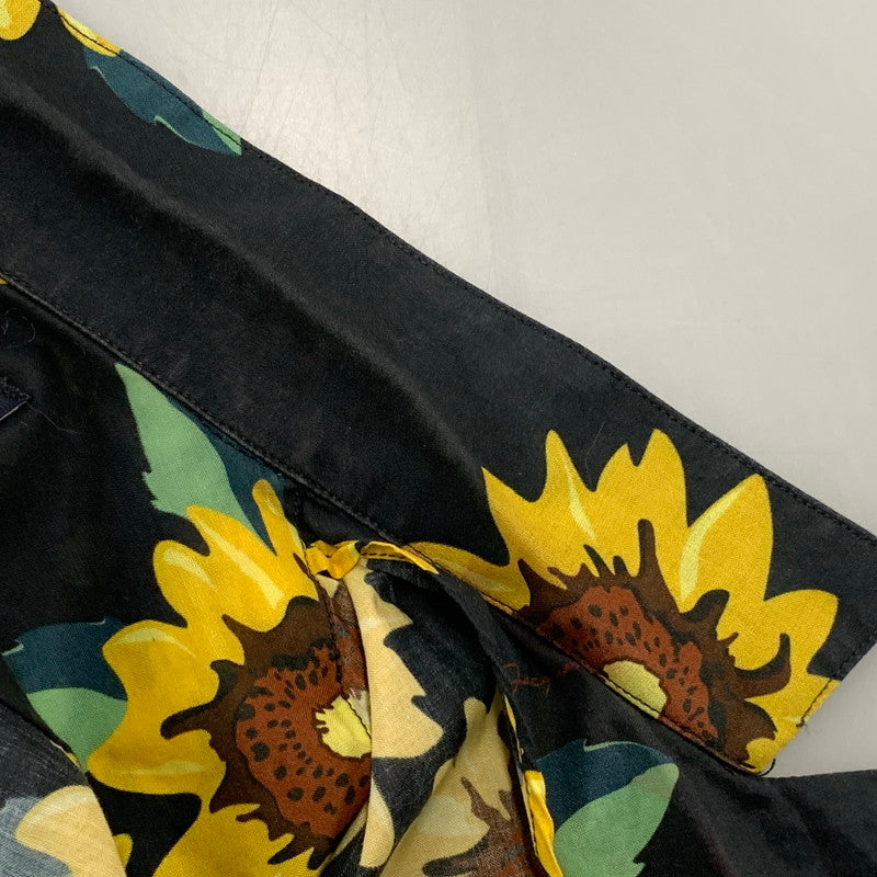【中古品】【メンズ】 JACQUEMUS ジャックムス SUN FLOWER OPEN COLLAR SS SHIRT サンフラワー オープンカラー 半袖シャツ 141-261003-as-09-izu サイズ：52 カラー：マルチカラー 万代Net店