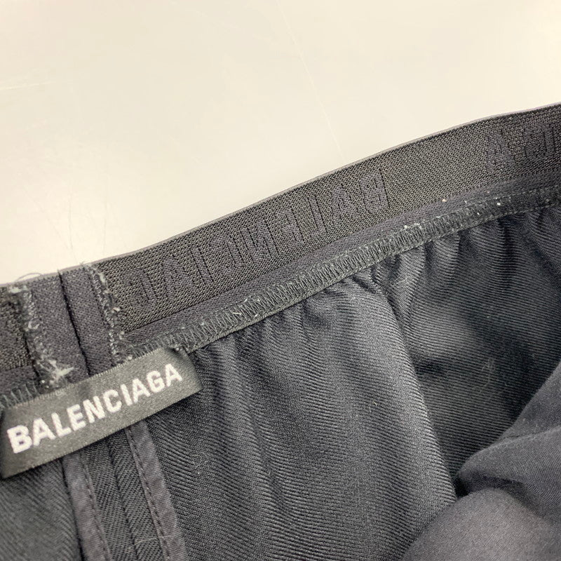 【中古品】【メンズ】 BALENCIAGA バレンシアガ 608972 EASY PANTS イージーパンツ ボトムス 152-261009-sm-05-izu サイズ：46 カラー：ブラック 万代Net店