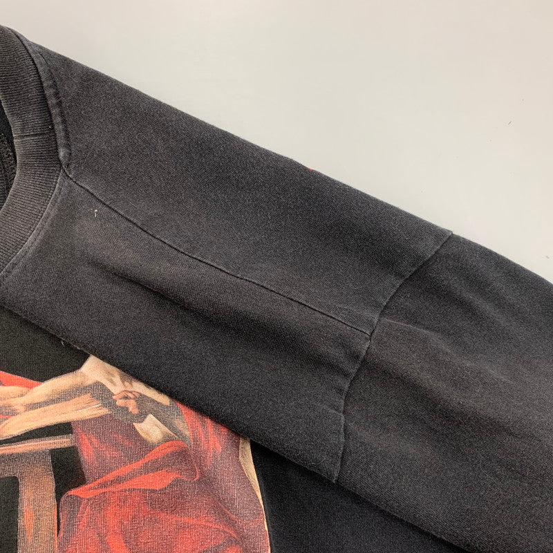 【中古品】【メンズ】 OFF-WHITE オフホワイト CARAVAGGIO S/S OVER TEE OMAA038R21JER003 カラヴァッジョ ショートスリーブ オーバー Tシャツ 半袖 142-261003-as-11-izu サイズ：S カラー：ブラック 万代Net店