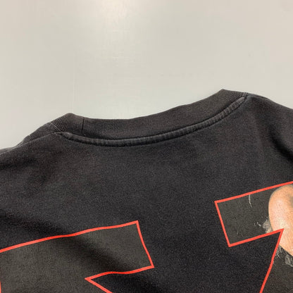【中古品】【メンズ】 OFF-WHITE オフホワイト CARAVAGGIO S/S OVER TEE OMAA038R21JER003 カラヴァッジョ ショートスリーブ オーバー Tシャツ 半袖 142-261003-as-11-izu サイズ：S カラー：ブラック 万代Net店