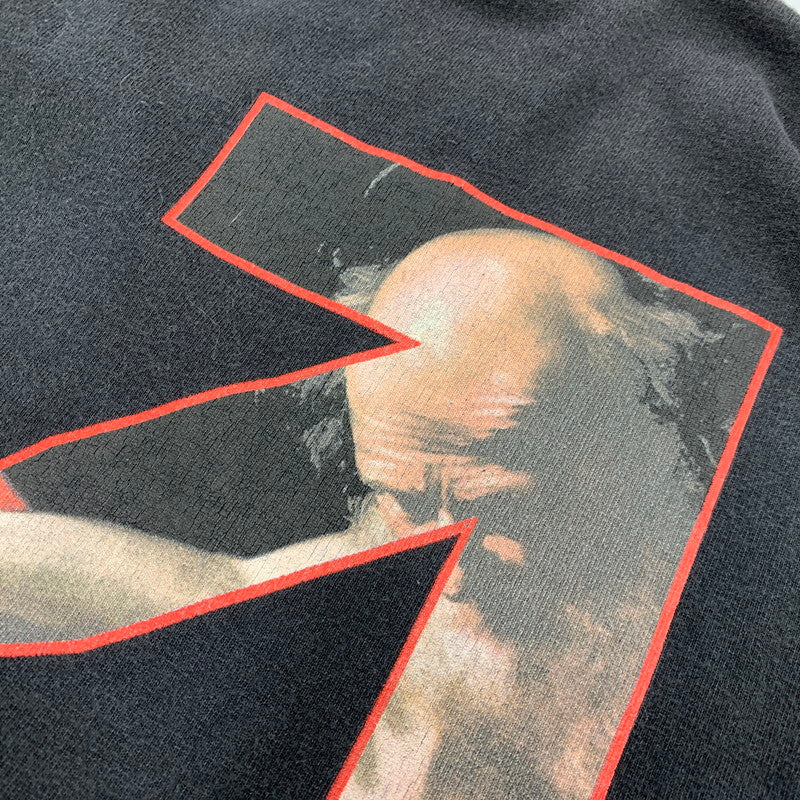 【中古品】【メンズ】 OFF-WHITE オフホワイト CARAVAGGIO S/S OVER TEE OMAA038R21JER003 カラヴァッジョ ショートスリーブ オーバー Tシャツ 半袖 142-261003-as-11-izu サイズ：S カラー：ブラック 万代Net店