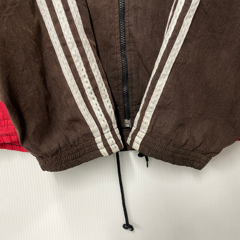 【中古品】【メンズ】 OLD ADIDAS オールドアディダス ナイロン ジャケット 146-261004-sm-21-izu サイズ：D7/F186 カラー：マルチ 万代Net店