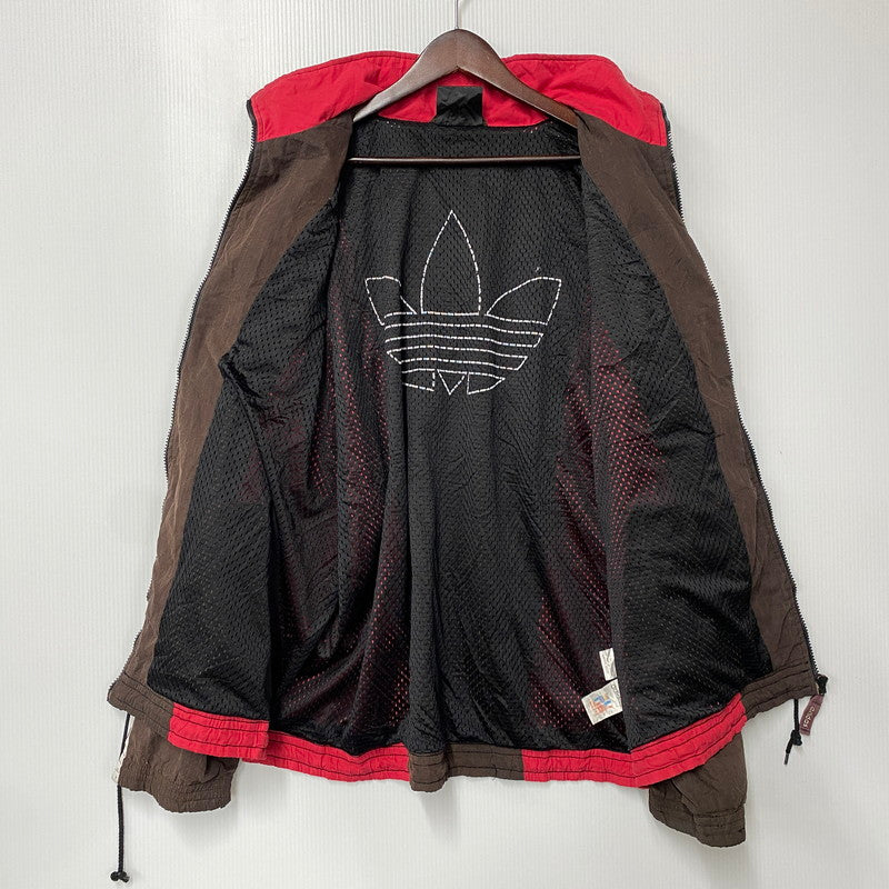 【中古品】【メンズ】 OLD ADIDAS オールドアディダス ナイロン ジャケット 146-261004-sm-21-izu サイズ：D7/F186 カラー：マルチ 万代Net店