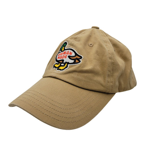 【中古品】【メンズ/レディース】 HUMAN MADE ヒューマンメード DUCK 6-PANEL CAP ダック 6パネル キャップ 帽子 185-261011-as-12-izu サイズ：F カラー：ベージュ系 万代Net店