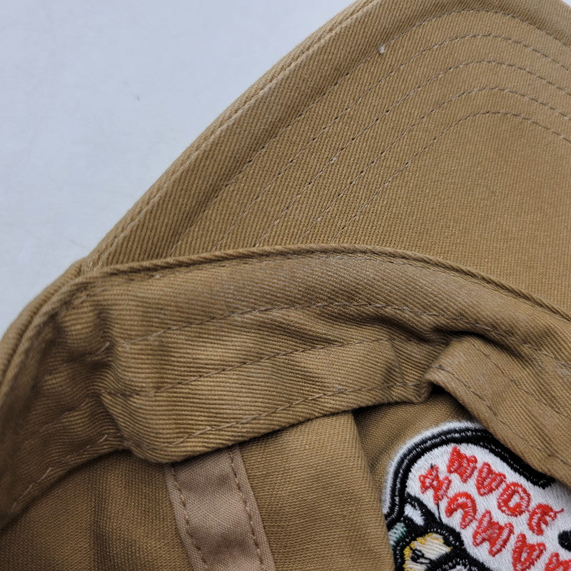 【中古品】【メンズ/レディース】 HUMAN MADE ヒューマンメード DUCK 6-PANEL CAP ダック 6パネル キャップ 帽子 185-261011-as-12-izu サイズ：F カラー：ベージュ系 万代Net店