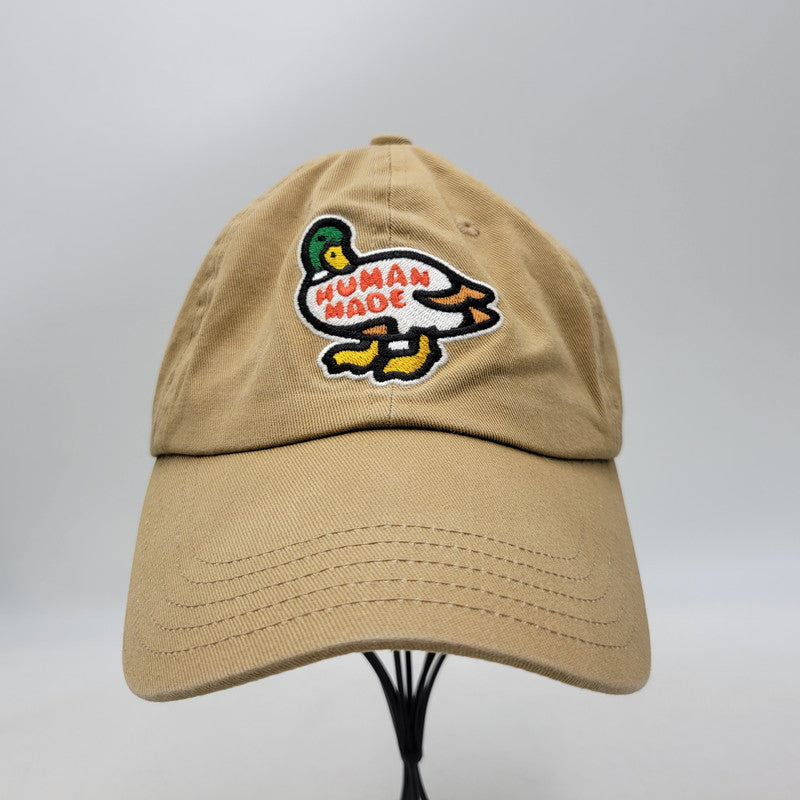 【中古品】【メンズ/レディース】 HUMAN MADE ヒューマンメード DUCK 6-PANEL CAP ダック 6パネル キャップ 帽子 185-261011-as-12-izu サイズ：F カラー：ベージュ系 万代Net店