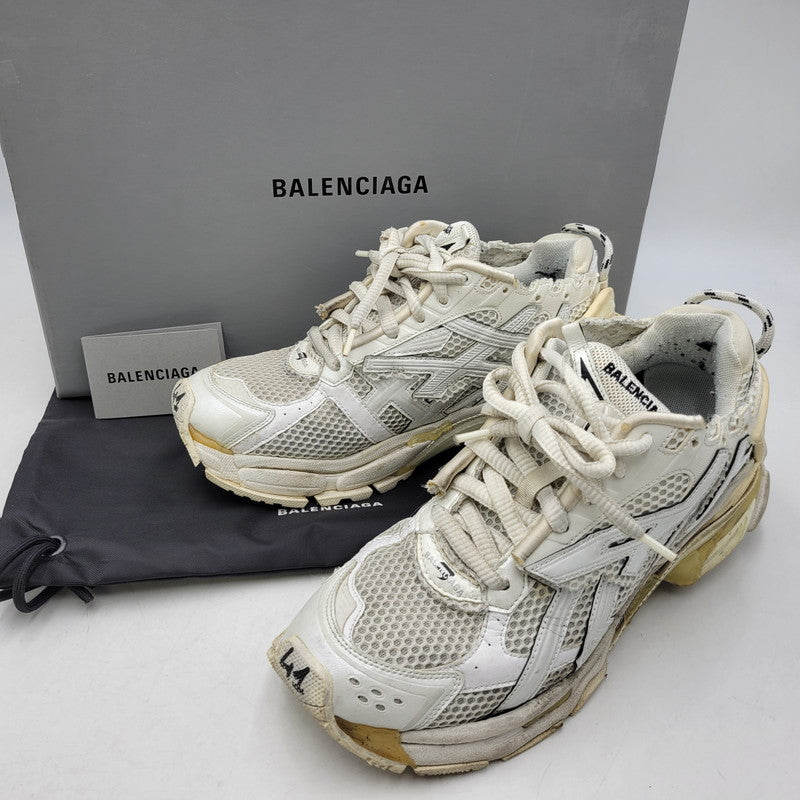 【現状渡し品】【メンズ】 BALENCIAGA バレンシアガ RUNNER 656065 RUNNER ランナー スニーカー シューズ 靴 183-261004-as-09-izu サイズ：27cm カラー：WHITE 万代Net店