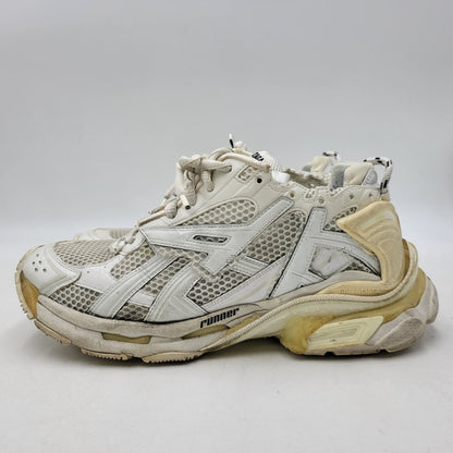 【現状渡し品】【メンズ】 BALENCIAGA バレンシアガ RUNNER 656065 RUNNER ランナー スニーカー シューズ 靴 183-261004-as-09-izu サイズ：27cm カラー：WHITE 万代Net店
