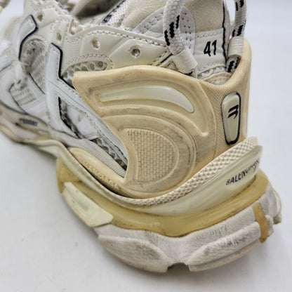 【現状渡し品】【メンズ】 BALENCIAGA バレンシアガ RUNNER 656065 RUNNER ランナー スニーカー シューズ 靴 183-261004-as-09-izu サイズ：27cm カラー：WHITE 万代Net店
