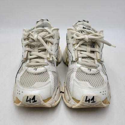【現状渡し品】【メンズ】 BALENCIAGA バレンシアガ RUNNER 656065 RUNNER ランナー スニーカー シューズ 靴 183-261004-as-09-izu サイズ：27cm カラー：WHITE 万代Net店