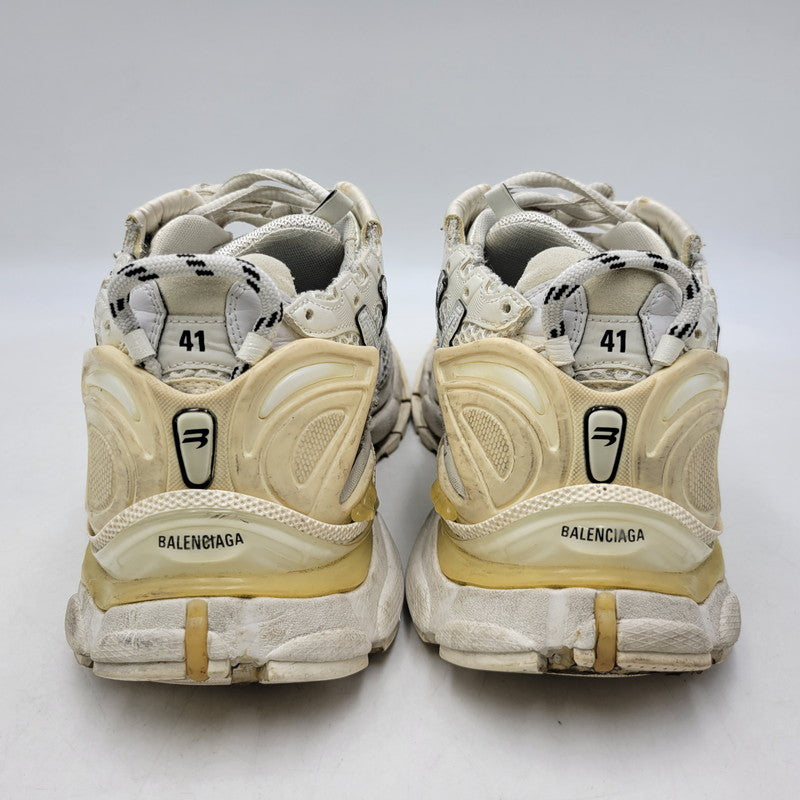 【現状渡し品】【メンズ】 BALENCIAGA バレンシアガ RUNNER 656065 RUNNER ランナー スニーカー シューズ 靴 183-261004-as-09-izu サイズ：27cm カラー：WHITE 万代Net店