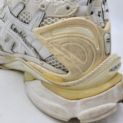 【現状渡し品】【メンズ】 BALENCIAGA バレンシアガ RUNNER 656065 RUNNER ランナー スニーカー シューズ 靴 183-261004-as-09-izu サイズ：27cm カラー：WHITE 万代Net店
