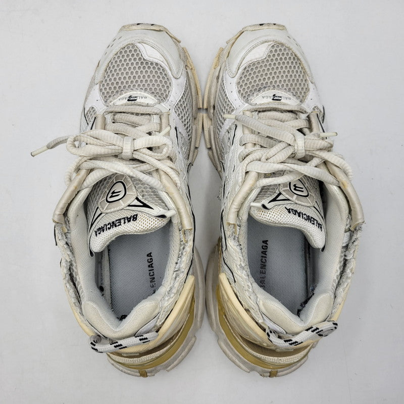 【現状渡し品】【メンズ】 BALENCIAGA バレンシアガ RUNNER 656065 RUNNER ランナー スニーカー シューズ 靴 183-261004-as-09-izu サイズ：27cm カラー：WHITE 万代Net店