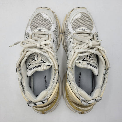 【現状渡し品】【メンズ】 BALENCIAGA バレンシアガ RUNNER 656065 RUNNER ランナー スニーカー シューズ 靴 183-261004-as-09-izu サイズ：27cm カラー：WHITE 万代Net店