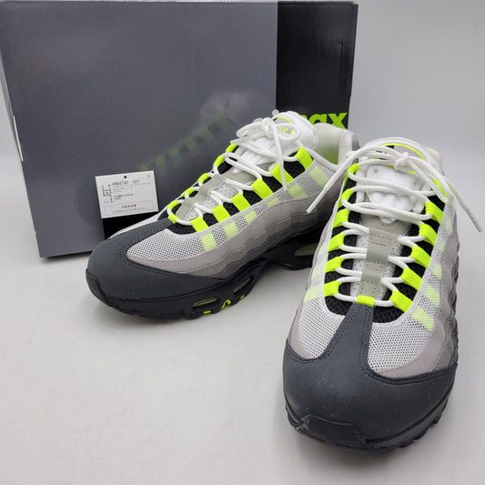 【中古品】【メンズ】 NIKE ナイキ AIR MAX 95 BIG BUBBLE HM4740-001 エア マックス 95 ビッグバブル スニーカー 靴 160-261004-as-06-izu サイズ：28cm カラー：BLACK/NEON YELLOW-COOL GREY 万代Net店
