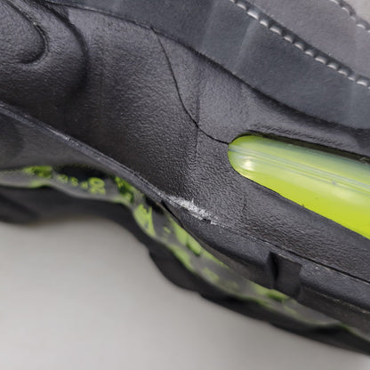 【中古品】【メンズ】 NIKE ナイキ AIR MAX 95 BIG BUBBLE HM4740-001 エア マックス 95 ビッグバブル スニーカー 靴 160-261004-as-06-izu サイズ：28cm カラー：BLACK/NEON YELLOW-COOL GREY 万代Net店