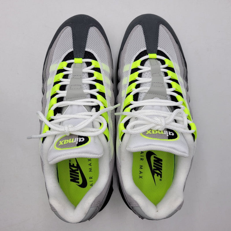 【中古品】【メンズ】 NIKE ナイキ AIR MAX 95 BIG BUBBLE HM4740-001 エア マックス 95 ビッグバブル スニーカー 靴 160-261004-as-06-izu サイズ：28cm カラー：BLACK/NEON YELLOW-COOL GREY 万代Net店