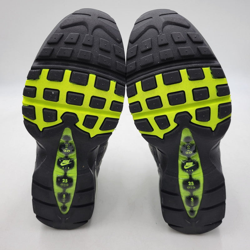 【中古品】【メンズ】 NIKE ナイキ AIR MAX 95 BIG BUBBLE HM4740-001 エア マックス 95 ビッグバブル スニーカー 靴 160-261004-as-06-izu サイズ：28cm カラー：BLACK/NEON YELLOW-COOL GREY 万代Net店